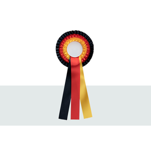 Nastro da torneo nero-rosso-oro - Product Image 1