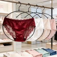 Nouveau Cintre en Métal Brillant et Durable pour Soutiens-Gorge et Sous-Vêtements, en Fer Forgé Antidérapant, Présentoir Invisible, Support Simple pour Culottes, Idéal pour Magasin de Vêtements
