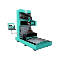 Machine de gravure CNC verticale compacte Jinzuan à 5 axes, puissance 7,5 kW, petites sculptures 3D en pierre, haute précision, marbre, granit, statue