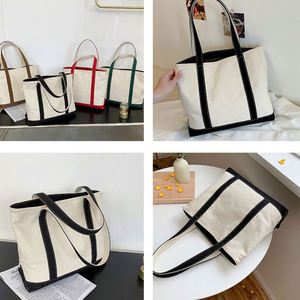 <b>Hot</b> Selling Ladies Canvas Tote New Casual Vintage Style Bucket Shopping Bag Reusable Storage Custom Novelty Gift - Product Image 4