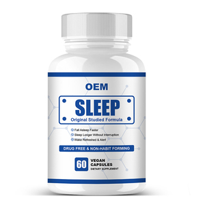 OEM panas Herbal kapsul tidur suplemen Herbal kapsul suplemen tidur Herbal alami kapsul bantuan tidur - Product Image 1