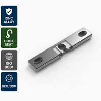 Placa de Bloqueo Moderna de Aleación de Zinc para Ventanas Correderas de Aluminio, Accesorio de Ferretería para Cerraduras, Pieza de Repuesto