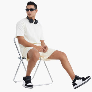 Camisetas personalizadas con hombros caídos, camisetas personalizadas con estampado de camisetas en blanco, camisetas de alta calidad con logotipo, camiseta de gran tamaño - Product Image 4