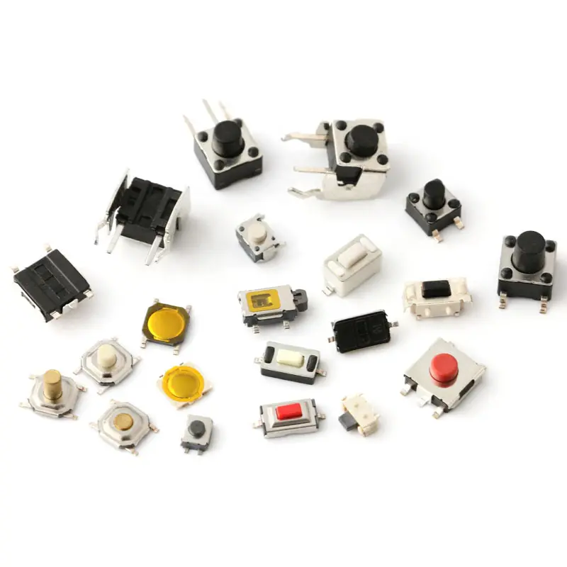 professional manufacturer momentary SMD push button tact switch with DIP tactile switch
