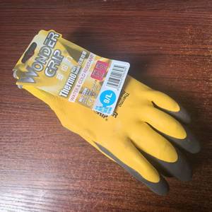 Wonder Grip Thermo Plus Double Latex Work Gloves Size 9 L Gardening Cold Protection - Product Image 3