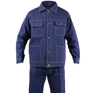 employee uniform boiler suits safety workwear jacket uniform shirts workshop welding suit mechanical working overalls