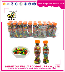 Mini Bottle Shaped Colorful <strong>Chocolate</strong> Bean <strong>Candy</strong> Fun Drink Design Sweet Snack for Kids Party Favor Gift Wholesale OEM Factory - Product Image 1