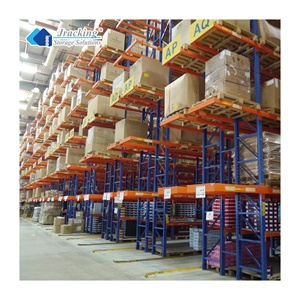 Jracking 미국 표준 강철 수직 저장 랙 중량급 티어드롭 팔레트 랙킹 시스템 냉장 창고용 - Product Image 5