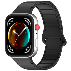 Bracelet en caoutchouc magnétique sport réglable en silicone pour <span class=keywords><strong>Huawei</strong></span> Watch Fit 4 <span class=keywords><strong>Pro</strong></span> pour <span class=keywords><strong>Huawei</strong></span> Watch Fit 3 Fit 4 (WB1100T) - Product Image 2