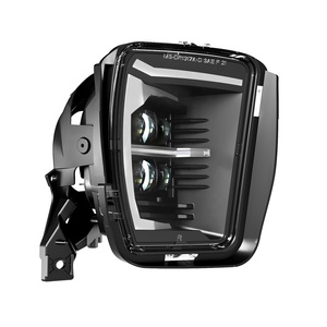 Luz Antiniebla LED para <span class=keywords><strong>Dodge</strong></span> <span class=keywords><strong>Ram</strong></span> 1500 Pickup 2013-2017, Bisel Interior Negro/Cromado Disponible, Lámpara Antiniebla con DRL - Product Image 2