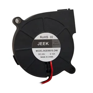 JEEK-soplador de aire centrífugo silencioso sin escobillas, 50x50x15mm, 12v CC, pequeño, 5015