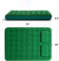 LGM Matelas gonflable auto-gonflable durable Coussins imperméables pour le camping, le voyage et la chambre d'hôpital.