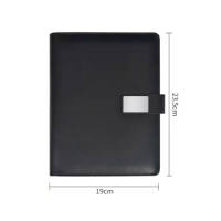 Carnet de notes A5 de luxe, classeur à anneaux rechargeable, organiseur en cuir avec boucle métallique pour le bureau et les affaires