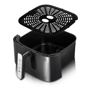 หม้อทอดไร้น้ำมันสแตนเลสขนาดใหญ่ 8 ลิตร พร้อมหน้าต่างมองเห็นได้ - Product Image 4