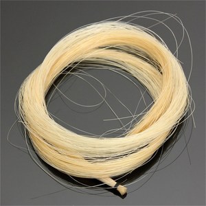 Pelo de Arco de Violín Profesional Hecho de Cola de Caballo, Apto para Arcos de <span class=keywords><strong>Viola</strong></span>, <span class=keywords><strong>Violonchelo</strong></span> <span class=keywords><strong>y</strong></span> Contrabajo - Product Image 3