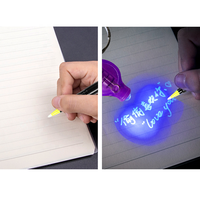 Stylo Marqueur Magique UV à Encre Invisible pour Écriture Discrète, Idéal pour les Jeux DIY, le Bureau et les Étudiants - Offre Spéciale