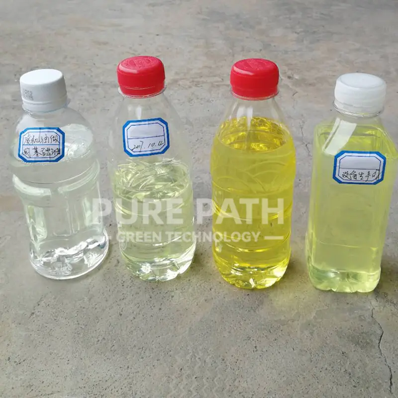 Base Oil Extraction Technology Impurities Removal Purification Equipment