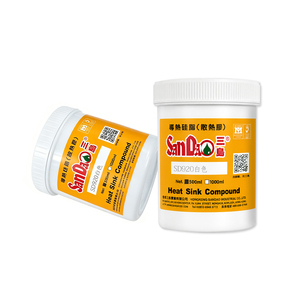 Pâte thermique à haute conductivité thermique, graisse silicone pour CPU, GPU, semi-conducteurs, alimentation électrique, dissipation de chaleur - Product Image 1