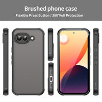 Coque de téléphone pour Google Pixel 10A, anti-traces de doigts, translucide, mate, fine, protection blindée, coque de protection mobile pour Google Pixel 10 Pro XL