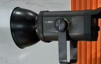 Lumière de photographie K-300Bi, 300W, LED, COB, haute puissance, lumière douce, pour diffusion en direct, éclairage d'ambiance de studio