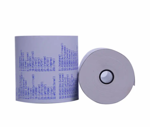 57mm*40mm&amp;80mm*60mm <strong>Blue</strong> Ink Thermal <strong>Paper</strong> <strong>Roll</strong> <strong>Blue</strong> Image Color <strong>Paper</strong> Thermal Printer <strong>Paper</strong> for POS ATM - Product Image 2