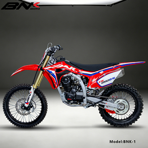 Motocicleta de motocross BNK para adultos, de 4 tiempos, monocilíndrica, con arranque a gasolina y freno de disco. - Product Image 1