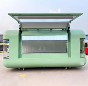 Remorque de camion de cuisine personnalisable OEM avec équipement de cuisine complet et options de marquage, prix de gros pour les franchises et les commandes en gros - Product Image 3