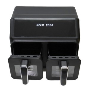 Friteuse à air numérique double cuve 8L 2200W avec Wi-Fi, appareil électroménager intelligent, 8 programmes pour la préparation de poulet et autres aliments domestiques - Product Image 4