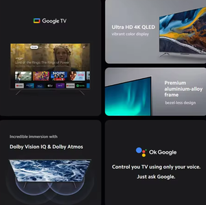 <span class=keywords><strong>Xiaomi</strong></span> TV Q2 de <span class=keywords><strong>65</strong></span> <span class=keywords><strong>Pulgadas</strong></span>, 60 Hz, OLED, 3840x2160, Televisor Inteligente, Quad-Core A55, 2 GB de RAM, 16 GB, <span class=keywords><strong>Pantalla</strong></span> Curva Grande, Ultra HD - Product Image 2