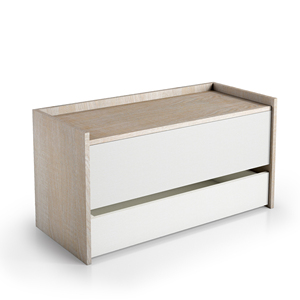 Armario de Seguridad moderno para niños, Banco de entrada con cierre suave y cajón - Product Image 1