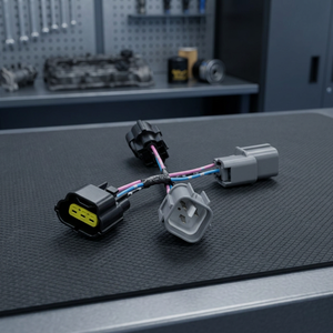 Adaptador de Enchufe para Sensor de Presión Kobelco, Arnés de Cableado de PVC de 1x1.5 mm para Excavadora, Conversión de Bajo a Alto Voltaje - Product Image 3