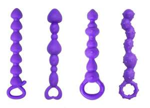 Wholesale Special-shaped <strong>Anal</strong> Beads Plug Body Safe Silicone Real Sex Feel Prostate <strong>Orgasm</strong> Reusable Easy Clean Adult Intimate Toy - Product Image 2