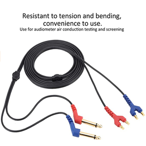สายเคเบิลชุดหูฟังออดิโอมิเตอร์แบบนำอากาศมีสายสำหรับหูฟัง DD45 TDH39 - Product Image 6