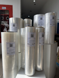 Máy Bọc Phim Kéo Dài Máy Lớp Việt Nam Xuất Xứ Mạnh Mẽ Độ Bền Kéo Cao Cấp 500 M Ứng Dụng Cho Pallet Gói - Product Image 1