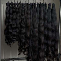 Cabello Camboyano Ondulado de Doble Trama, Estilo Personalizado, Venta al por Mayor, de un Solo Donante, Cabello Vietnamita Crudo Sin Procesar, Exportaciones de Fábrica
