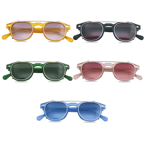 Lunettes polarisées grossissantes élégantes, vente en gros, <span class=keywords><strong>Clip</strong></span> sur lunettes en acétate 2 en 1 - Product Image 6