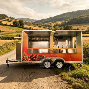 Fully Equipped Burger Trailer Modern Smoothie Food Truck Customized Coffee VIN Catering Cart - Product Image 5