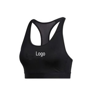 บราเล่นโยคะสำหรับผู้หญิง,เสื้อชั้นในเซ็กซี่แบบใสมีแผ่นรองถอดออกได้โลโก้แบบกำหนดเอง - Product Image 2