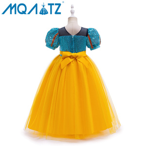 MQATZ all'ingrosso <span class=keywords><strong>per</strong></span> bambini Costume <span class=keywords><strong>film</strong></span> principessa vestito da festa ragazze ragazze fiore vestito <span class=keywords><strong>per</strong></span> Make up Party BXGZ012 - Product Image 2