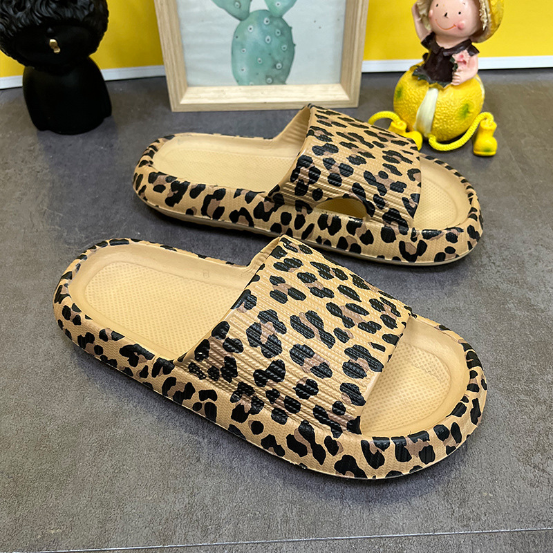 Home Slippers Anti-Slip Woman's Sandals Soft Sole EVA Slides Platform Beach Sandals