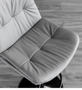 Sillas de Cocina Ergonómicas y Acolchadas de PU sin Brazos, Modernas y Elegantes, <span class=keywords><strong>para</strong></span> <span class=keywords><strong>Desayunador</strong></span>, Cafetería o Restaurante, en Oferta - Product Image 4
