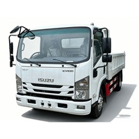 Truk Kota Baru RHD Isuzu 4x2 7 Ton Diesel Euro 4 Mesin Weichai Gearbox Cepat Tangguh Sasis SINOTRUK Konstruksi Perkotaan
