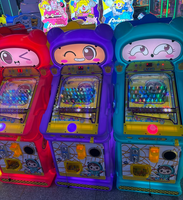 Jeux d'arcade de flipper à pièces de monnaie en métal pour enfants, jeux de tir aux billes, puzzle, divertissement, parc d'attractions