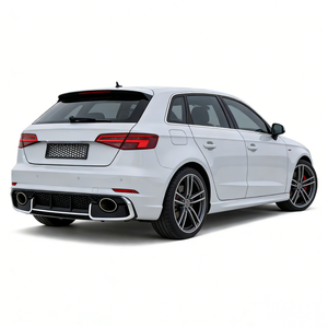 Nuevo Difusor de Parachoques Trasero de Alta Calidad, Estilo RS3, con Doble Salida de Escape, para Audi Hatchback 8V 2013-2016, No S-Line - Product Image 4