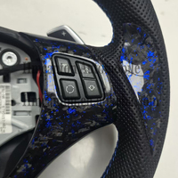 Nouveau produit phare : Volant en fibre de carbone forgée, cuir perforé et LED pour BMW Série 3 E90 E92 E93