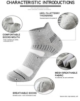 Chaussettes de basketball montantes en coton 100% personnalisées de haute qualité, avec revers tricoté, compression au niveau du talon, séchage rapide, pour le sport