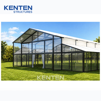 Tente d'événement en tissu d'extérieur KENTEN, tente géante pour événements, tentes connectées personnalisées pour occasions