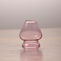 Capuchon de fouet à thé en verre moderne et écologique, best-seller transfrontalier, avec logo personnalisable, emballage sûr, marque Hls, MOQ 100 pièces