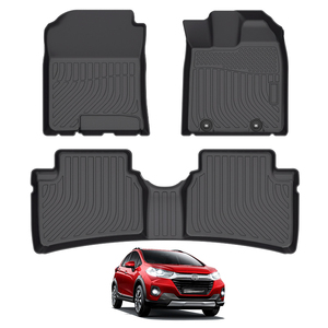 ขายส่ง 3D Tpeรถชั้นเสื่อชั้นLinerเสื่อชั้นTrunkพร้อมโลโก้สําหรับ<span class=keywords><strong>Honda</strong></span> WRV 2023 ขวามือไดรฟ์รถ - Product Image 1