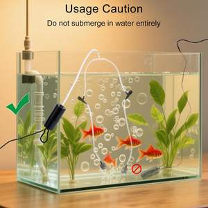 Kit de pompe à air pour aquarium de luxe USB, plastique écologique, mini bulleur, aérateur portable pour aquarium, pierres à air, sacs de bureau - Product Image 5